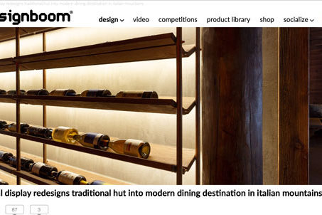 Design Boom – Rassegna stampa – Ristorante Baita Piè Tofana – Cortina d’Ampezzo Design Boom - Rassegna stampa - Ristorante Baita Piè Tofana - Cortina d’Ampezzo