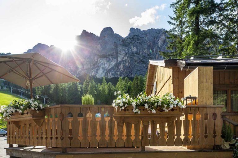 La terrazza - Ristorante Baita Piè Tofana - Cortina d’Ampezzo