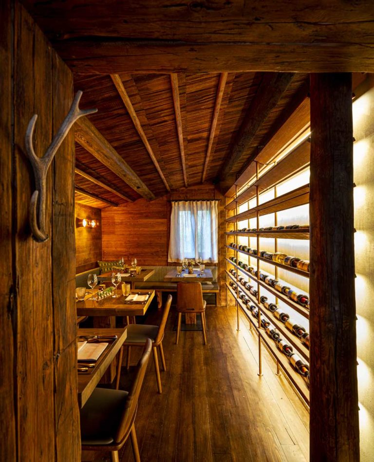 Saletta interna - Ristorante Baita Piè Tofana - Cortina d’Ampezzo