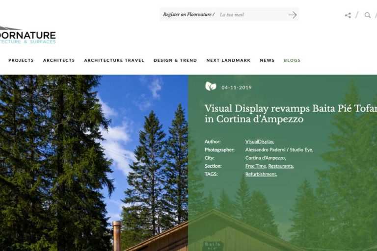 FloorNature – Rassegna stampa – Ristorante Baita Piè Tofana – Cortina d’Ampezzo FloorNature - Rassegna stampa - Ristorante Baita Piè Tofana - Cortina d’Ampezzo