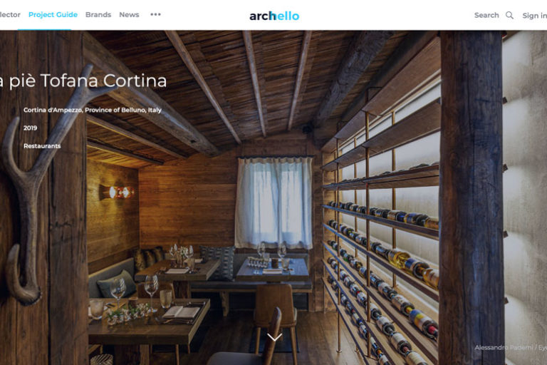 Archello – Rassegna stampa – Ristorante Baita Piè Tofana – Cortina d’Ampezzo Archello - Rassegna stampa - Ristorante Baita Piè Tofana - Cortina d’Ampezzo