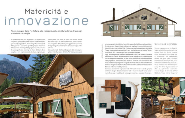 Cortina Magazine - Rassegna stampa - Ristorante Baita Piè Tofana - Cortina d’Ampezzo