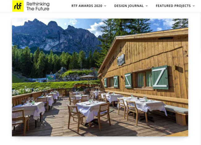 Re-thinking the future – Rassegna stampa – Ristorante Baita Piè Tofana – Cortina d’Ampezzo Re-thinking the future - Rassegna stampa - Ristorante Baita Piè Tofana - Cortina d’Ampezzo