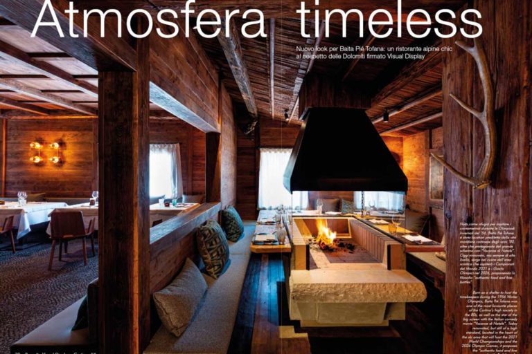 Atelier – Rassegna stampa – Ristorante Baita Piè Tofana – Cortina d’Ampezzo Atelier - Rassegna stampa - Ristorante Baita Piè Tofana - Cortina d’Ampezzo